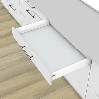 Выдвижной ящик BLUM TANDEMBOX antaro, L-450 мм, низкий M, белый — купить оптом и в розницу в интернет магазине GTV-Meridian.